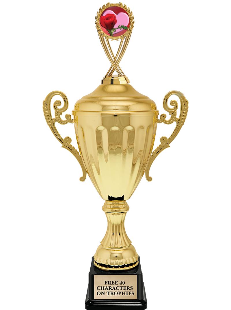 15.43" GD ACCLDE CUP TRP W FIG