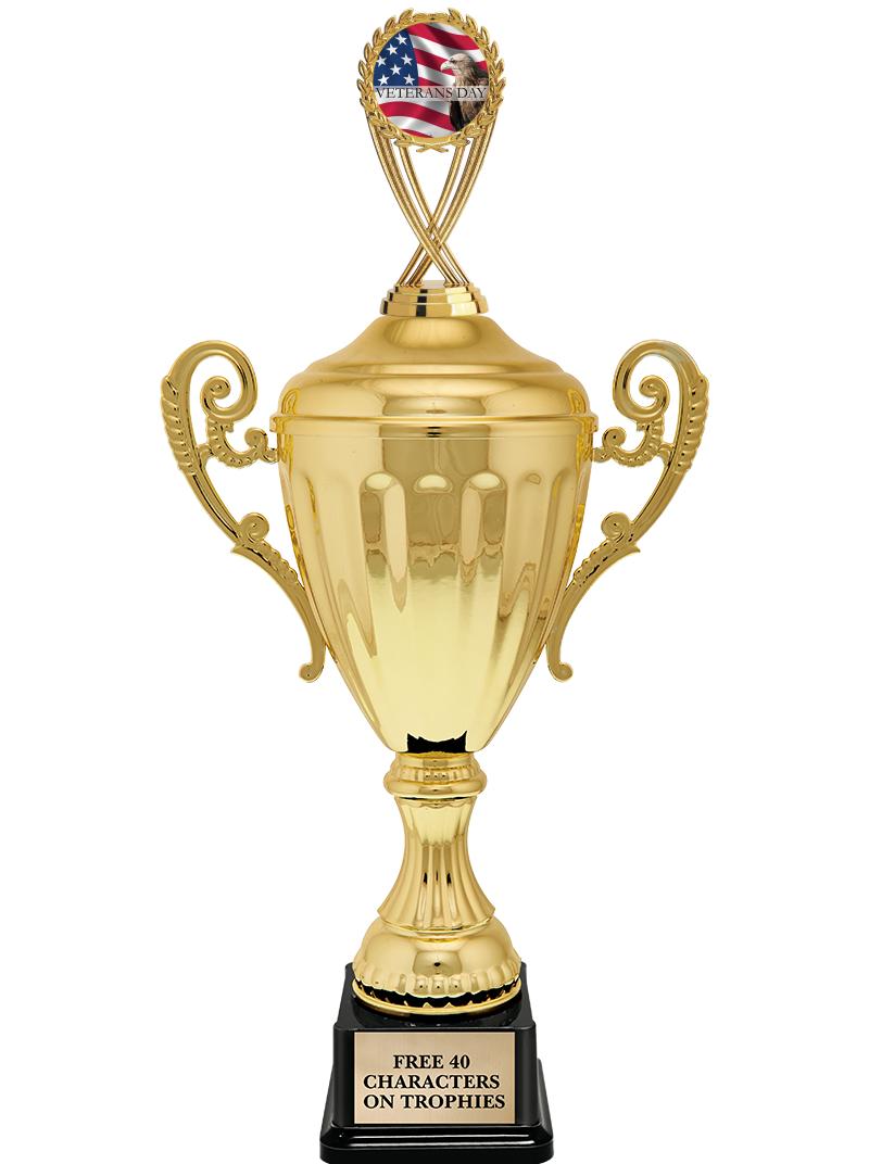 15.43" GD ACCLDE CUP TRP W FIG