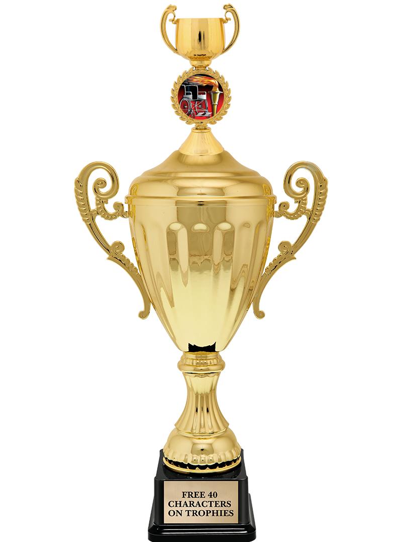 15.43" GD ACCLDE CUP TRP W FIG