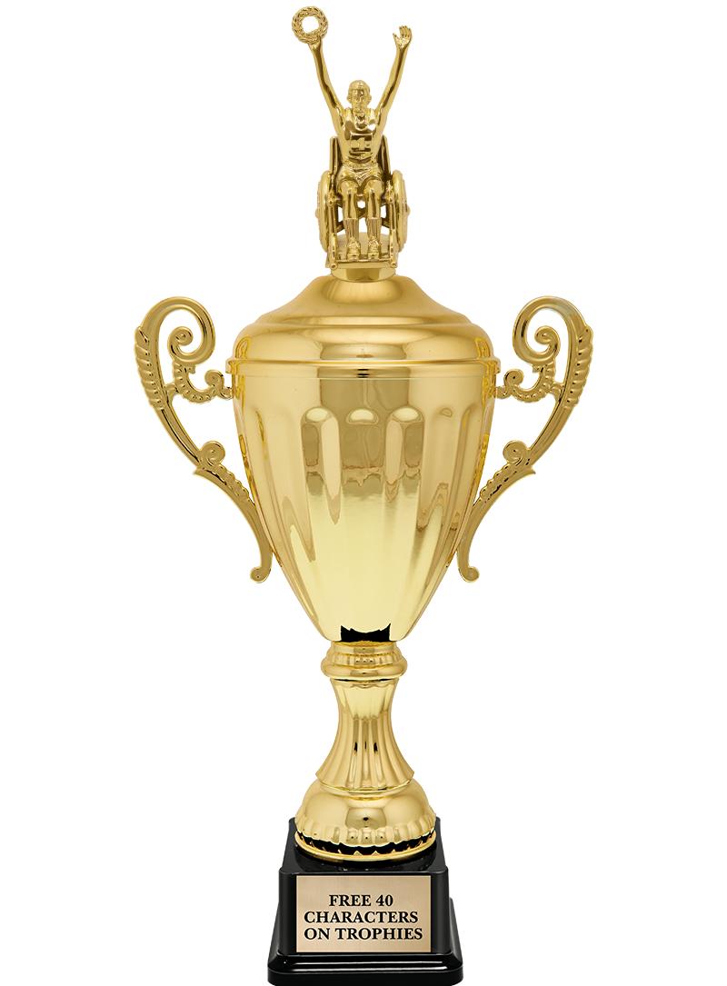 15.43" GD ACCLDE CUP TRP W FIG