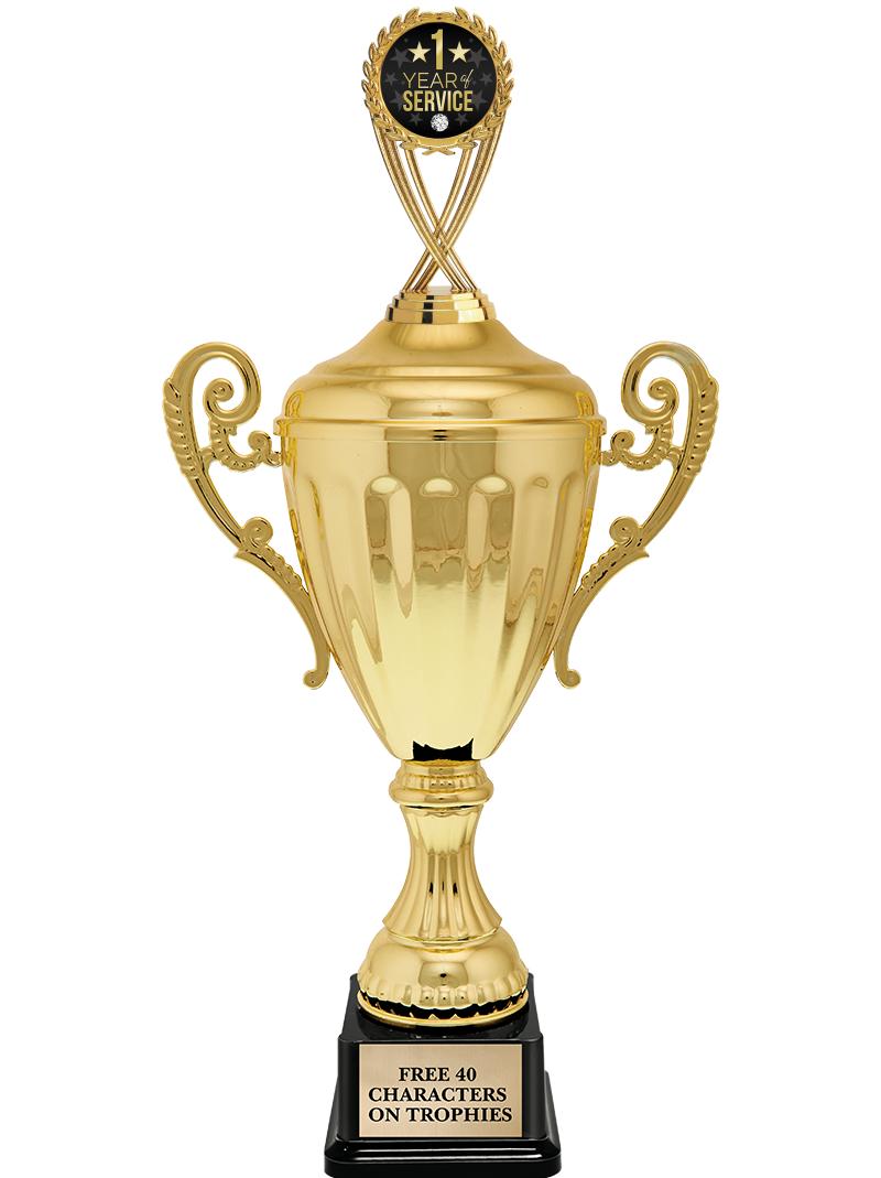 15.43" GD ACCLDE CUP TRP W FIG