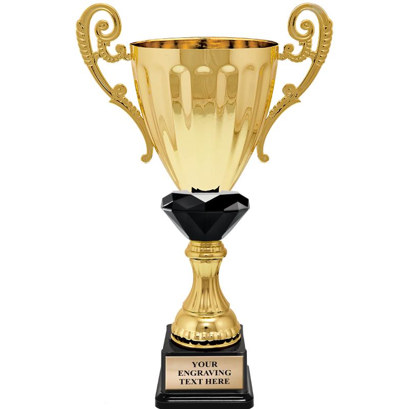 10.75" GD MTL ACCLDE CRYS CUP