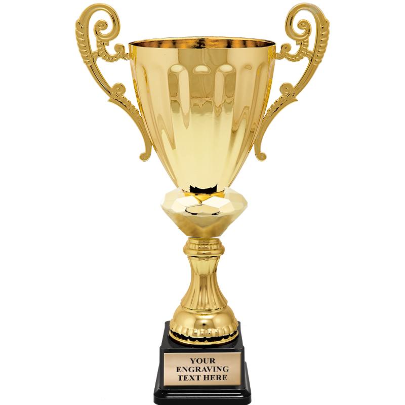 10.75" GD MTL ACCLDE CRYS CUP