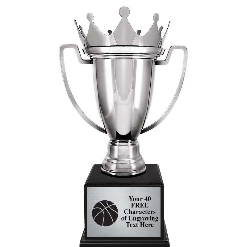 18.75" SILVER CROWN CUP TRP