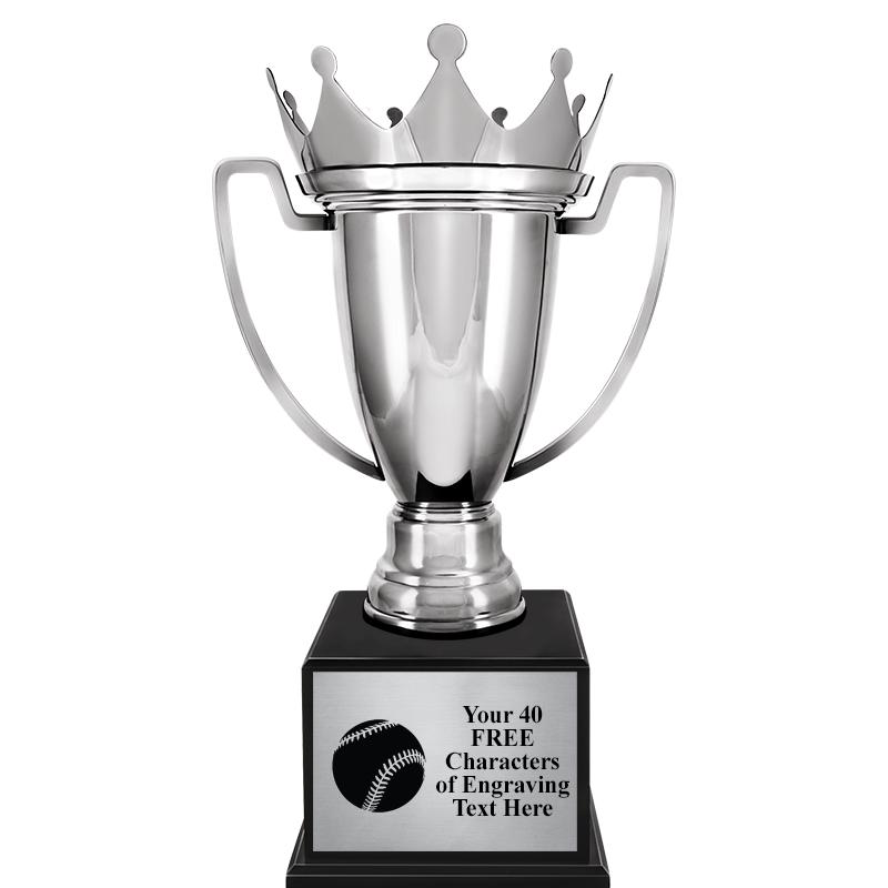 18.75" SILVER CROWN CUP TRP