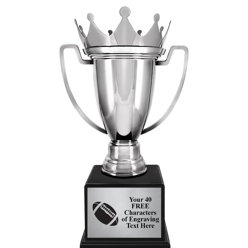 18.75" SILVER CROWN CUP TRP