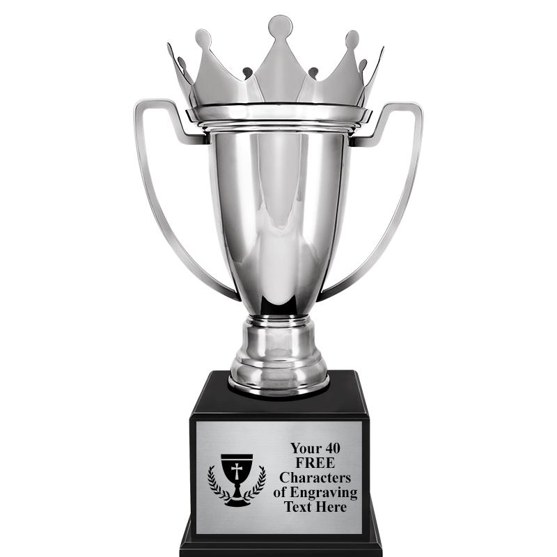 18.75" SILVER CROWN CUP TRP