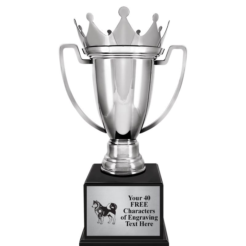 18.75" SILVER CROWN CUP TRP