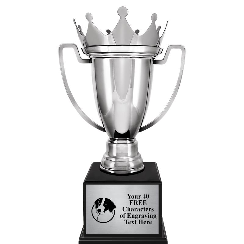 18.75" SILVER CROWN CUP TRP