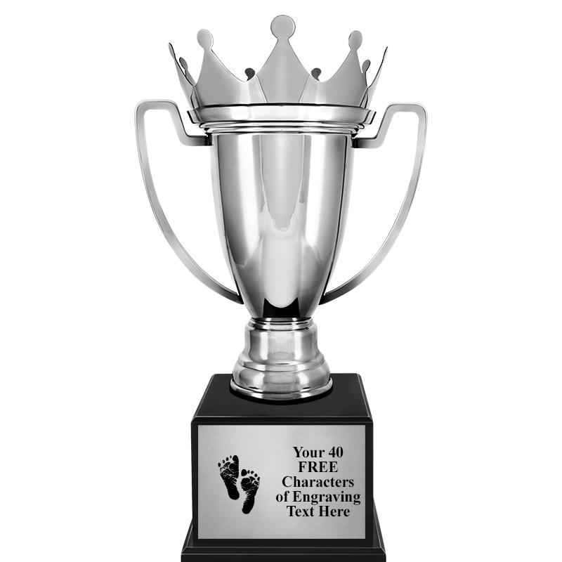 18.75" SILVER CROWN CUP TRP