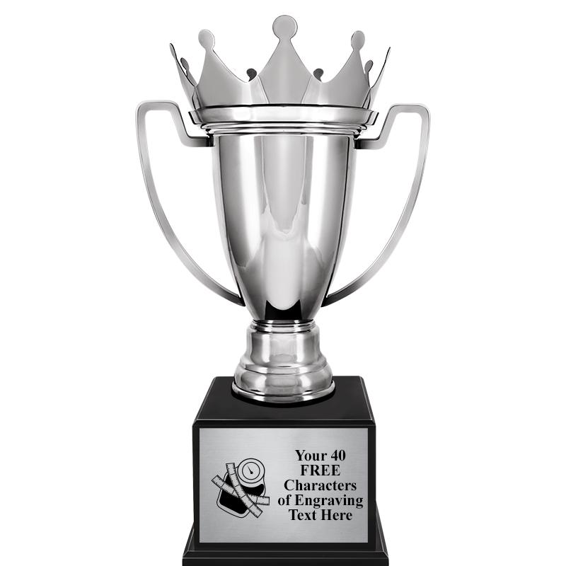 18.75" SILVER CROWN CUP TRP