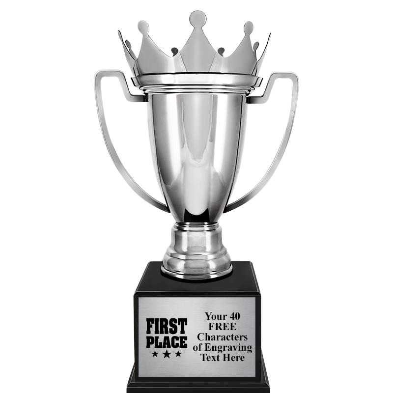 18.75" SILVER CROWN CUP TRP