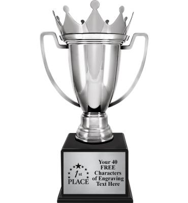 Silver Crown Cup Trophy