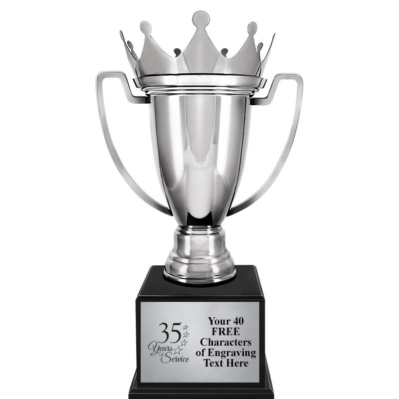 18.75" SILVER CROWN CUP TRP
