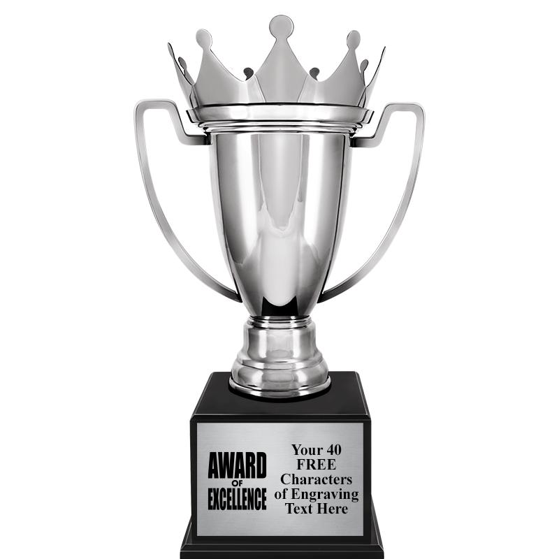 18.75" SILVER CROWN CUP TRP