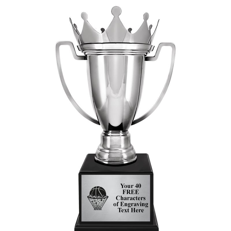 18.75" SILVER CROWN CUP TRP