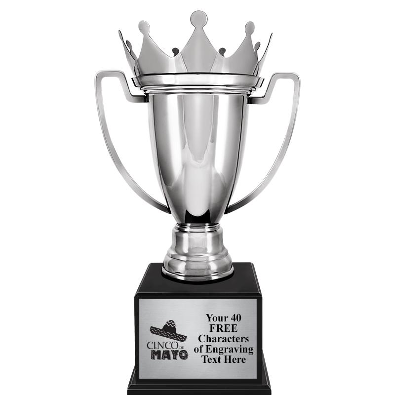 18.75" SILVER CROWN CUP TRP