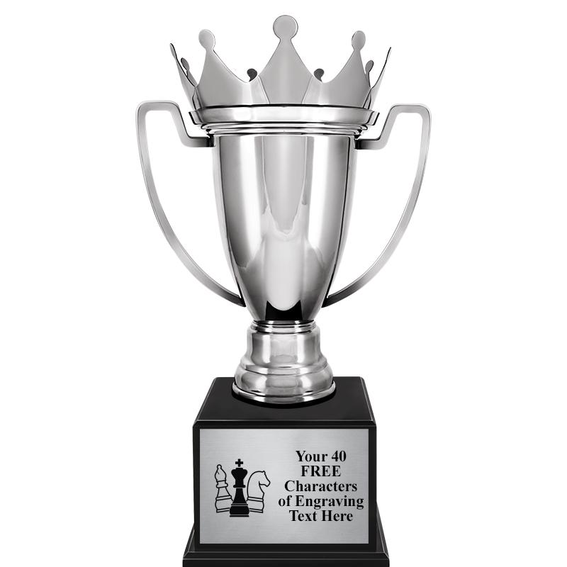 18.75" SILVER CROWN CUP TRP