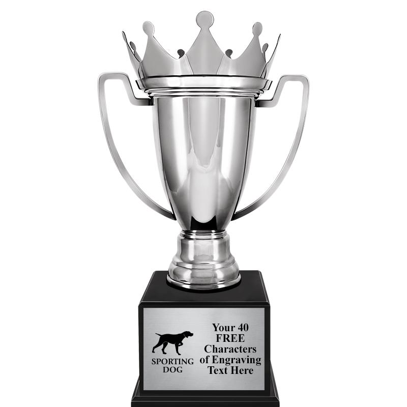 18.75" SILVER CROWN CUP TRP