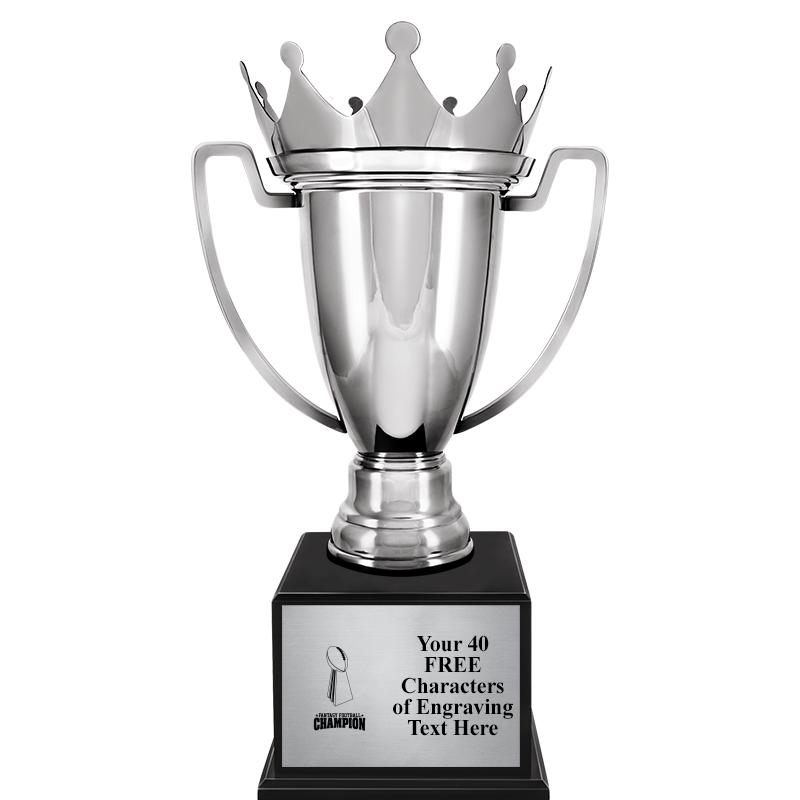 18.75" SILVER CROWN CUP TRP