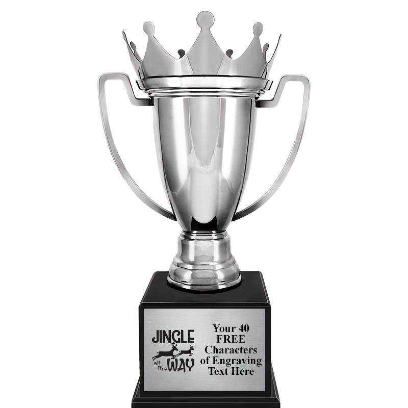 18.75" SILVER CROWN CUP TRP