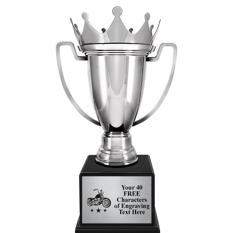 18.75" SILVER CROWN CUP TRP