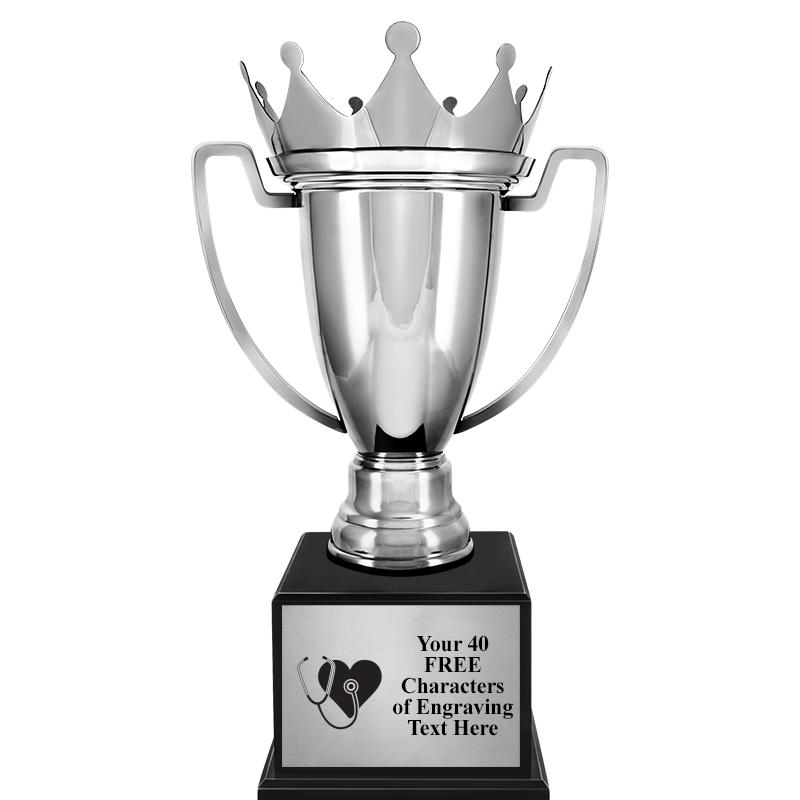 18.75" SILVER CROWN CUP TRP