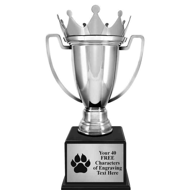 18.75" SILVER CROWN CUP TRP