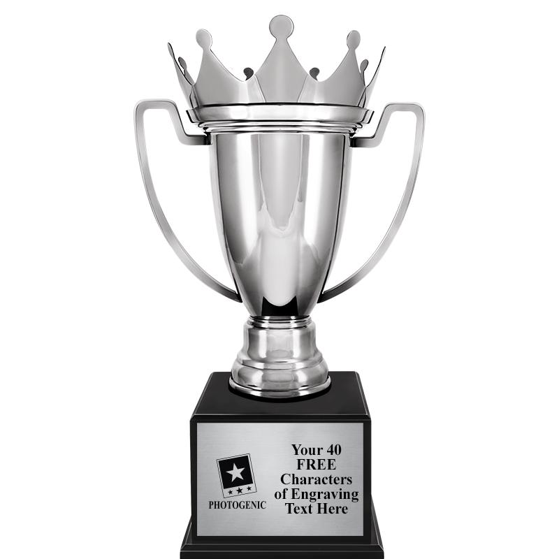 18.75" SILVER CROWN CUP TRP