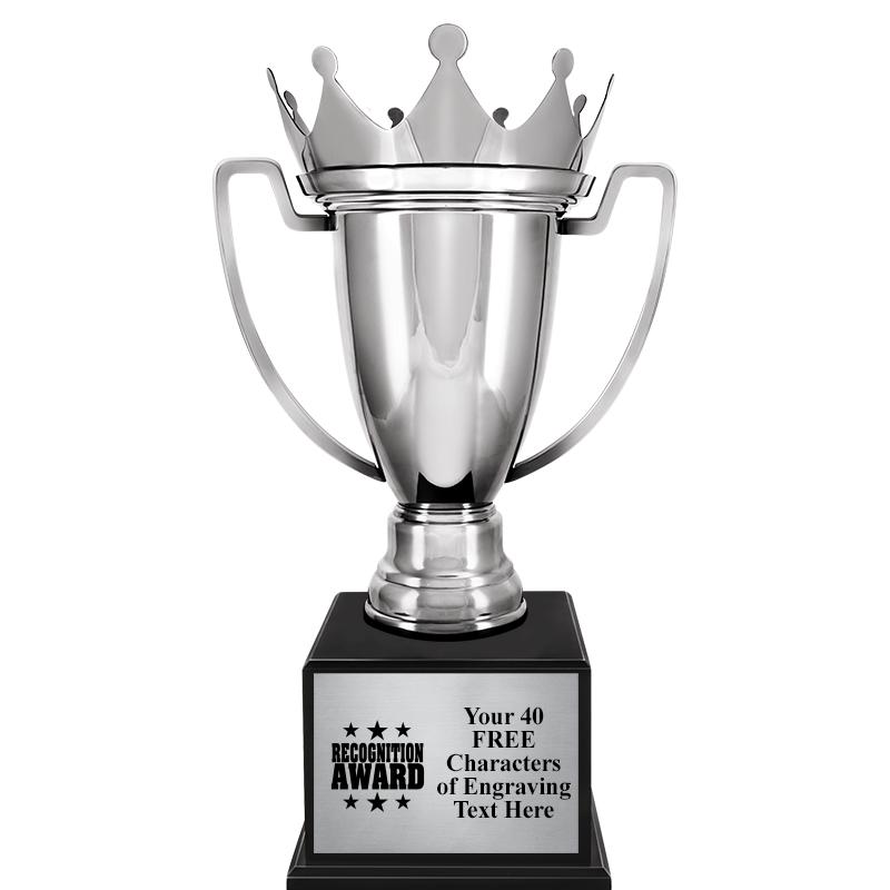 18.75" SILVER CROWN CUP TRP