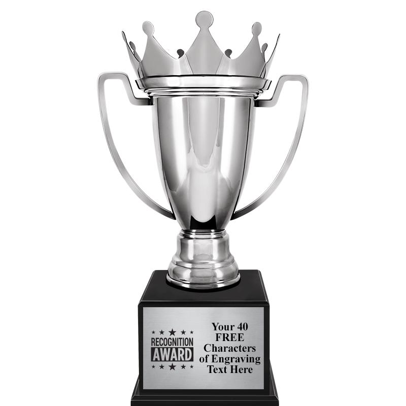 18.75" SILVER CROWN CUP TRP