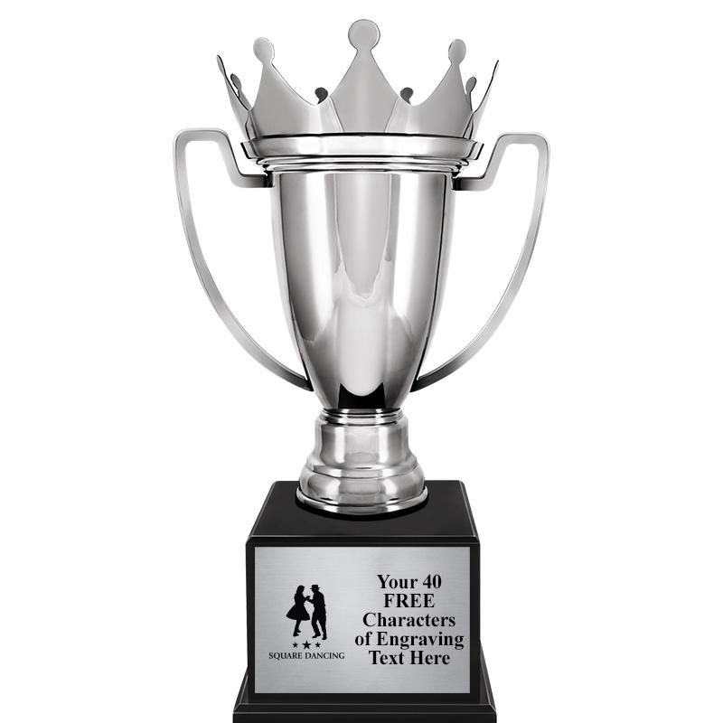 18.75" SILVER CROWN CUP TRP