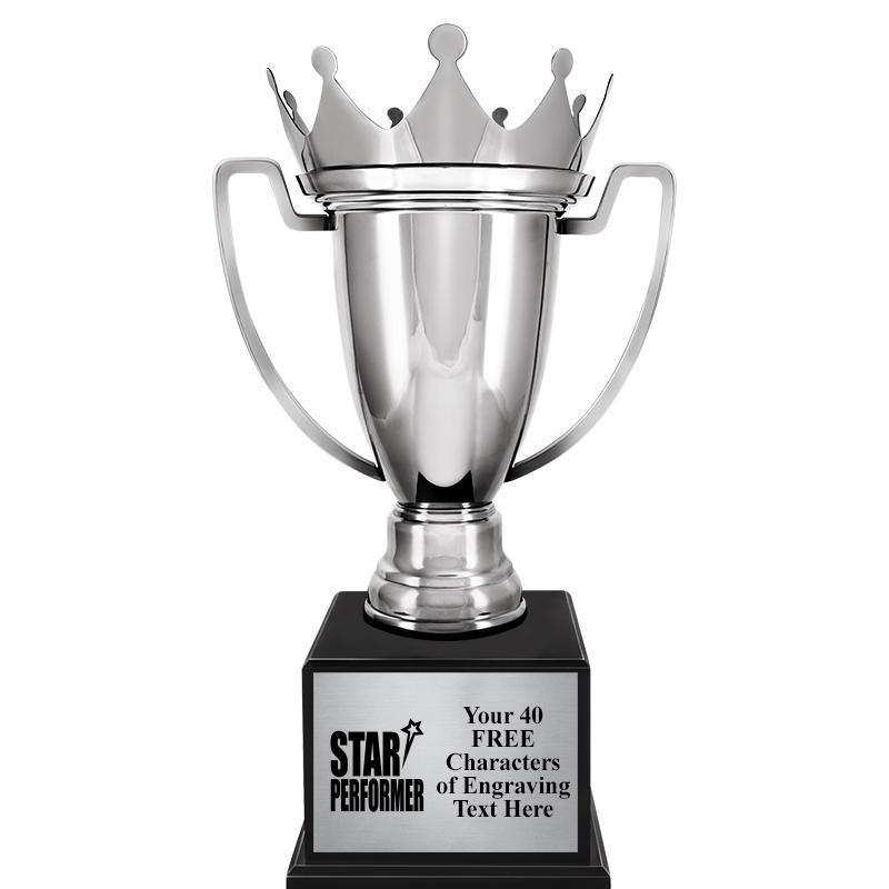 18.75" SILVER CROWN CUP TRP