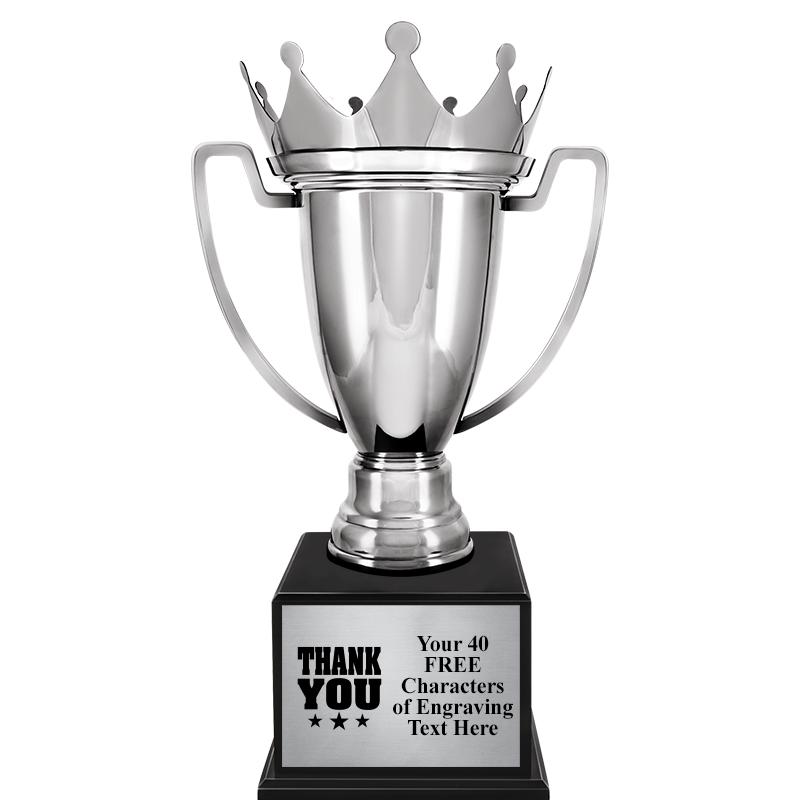 18.75" SILVER CROWN CUP TRP