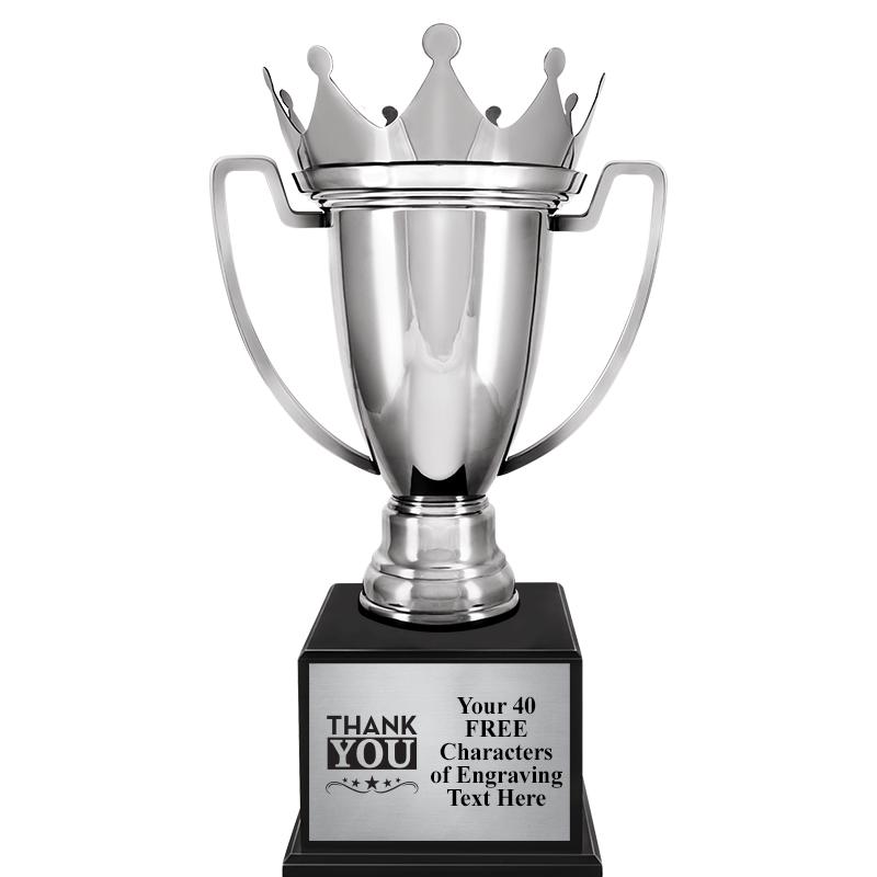 18.75" SILVER CROWN CUP TRP