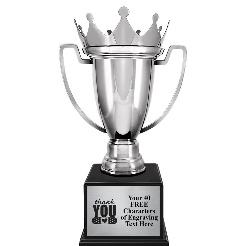 18.75" SILVER CROWN CUP TRP