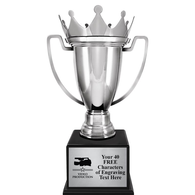 18.75" SILVER CROWN CUP TRP