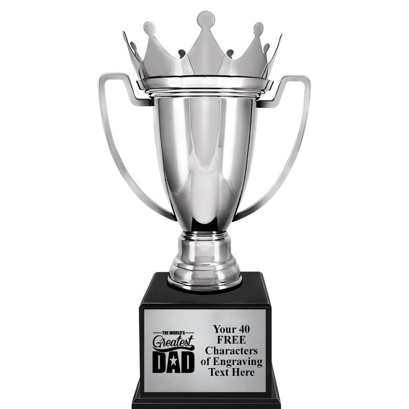 18.75" SILVER CROWN CUP TRP