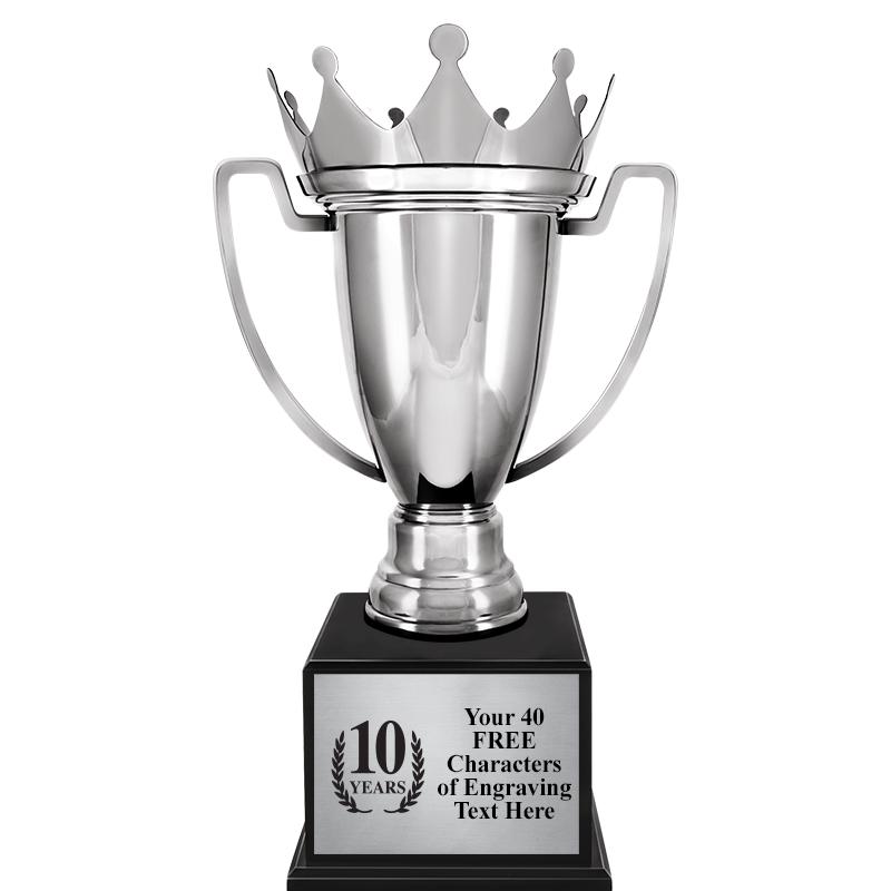 18.75" SILVER CROWN CUP TRP