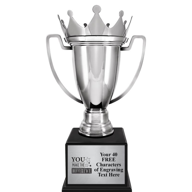 18.75" SILVER CROWN CUP TRP