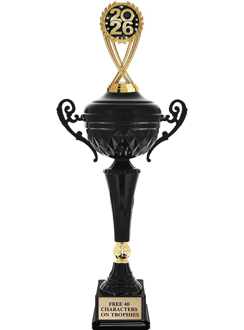 17.4" ONYX BLACK CUP TR W/FIG