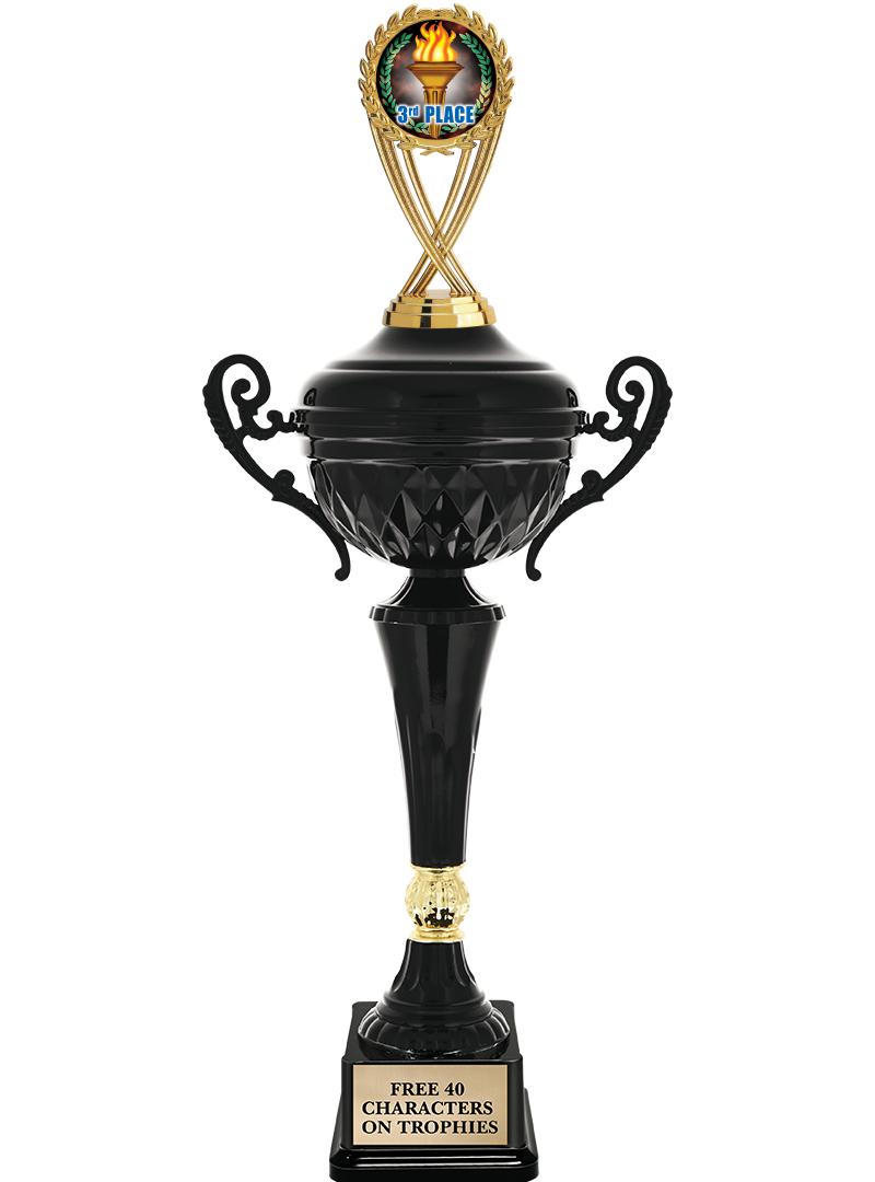 17.4" ONYX BLACK CUP TR W/FIG