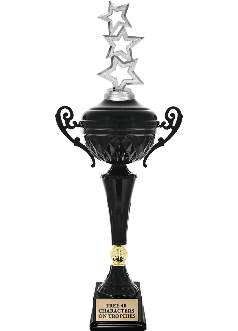 17.4" ONYX BLACK CUP TR W/FIG