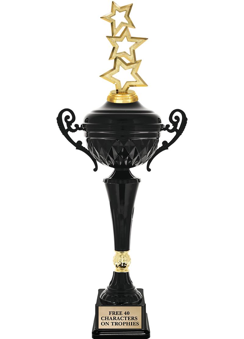 17.4" ONYX BLACK CUP TR W/FIG