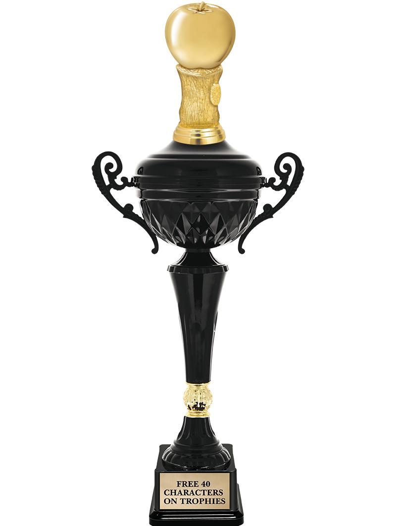 17.4" ONYX BLACK CUP TR W/FIG