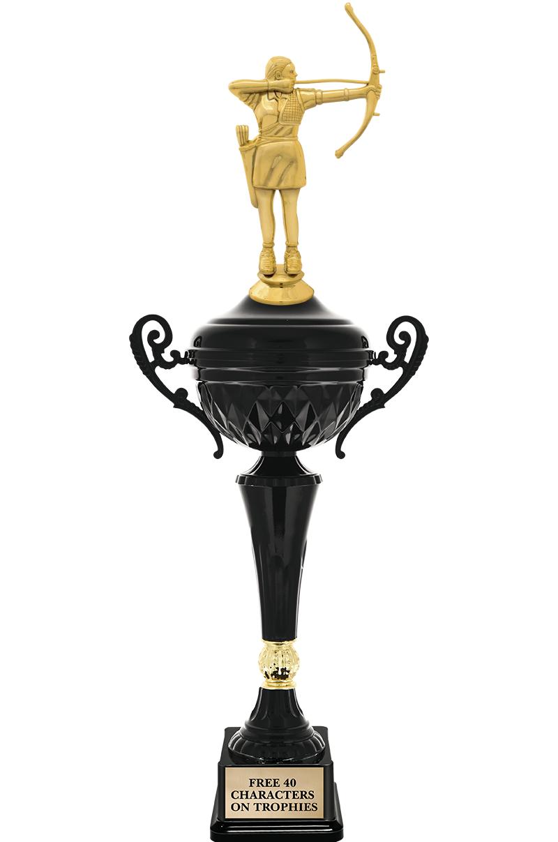 17.4" ONYX BLACK CUP TR W/FIG