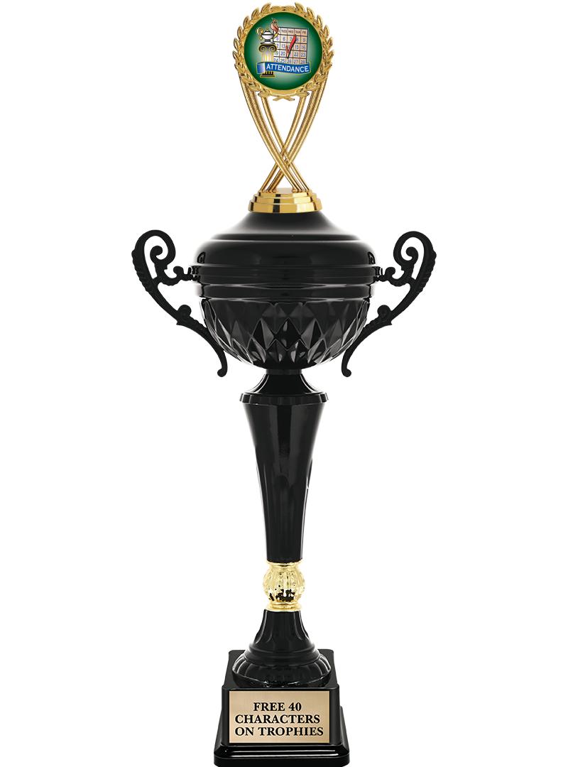 17.4" ONYX BLACK CUP TR W/FIG