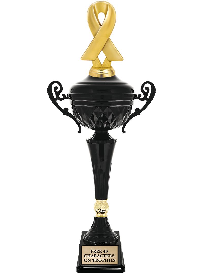 17.4" ONYX BLACK CUP TR W/FIG