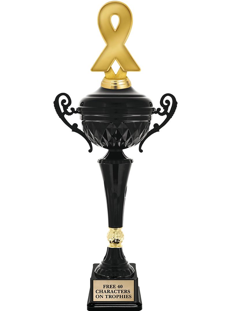 17.4" ONYX BLACK CUP TR W/FIG