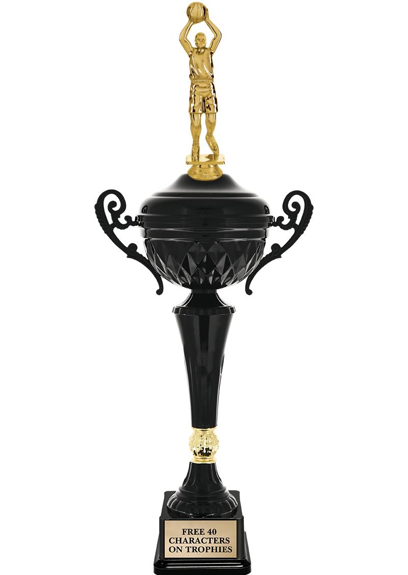 17.4" ONYX BLACK CUP TR W/FIG